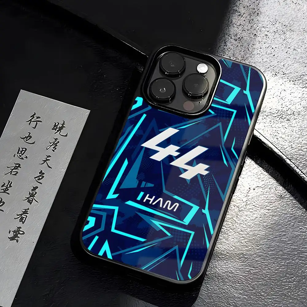 Lewis Hamilton F1 44 Phone Case PC+TPU For IPhone 15ProMax 13 11 12 14 Pro Xs Max Mini Xr X 7 8 6 6s Plus Cover