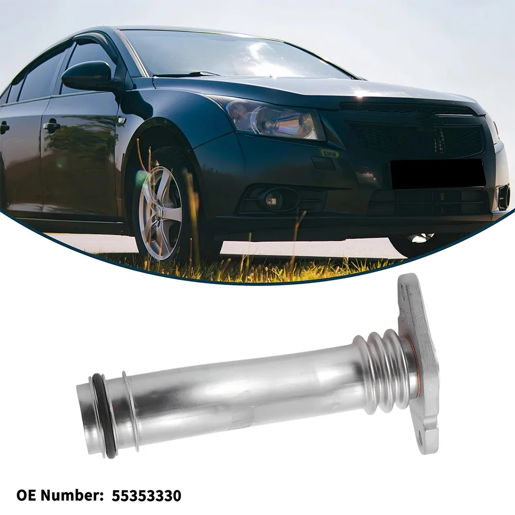 

Cooling System Parts Engine Coolant Pipe Factory Specified Installation Easy Automobile Coolant Oil Cooler Pipe Engine Silver