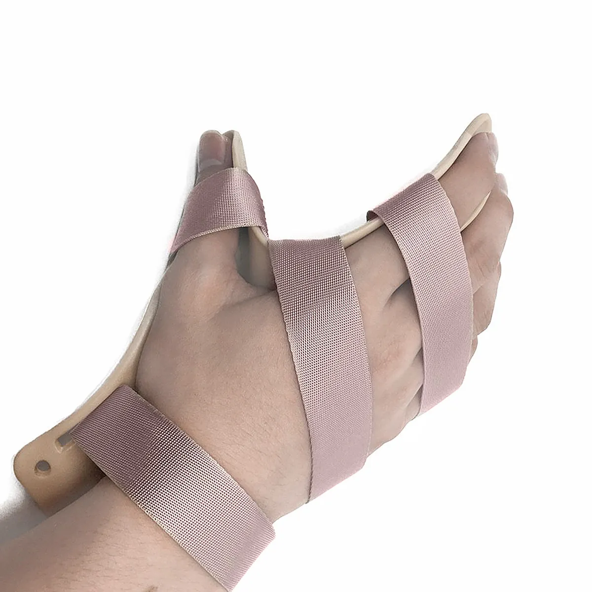 1Pcs Magnetic Hand Brace Finger Splint for Arthritis Recovery Support Strong Immobilization Breathable Porous Palm Splint Right