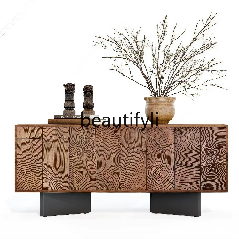 35ordic Lacquered Solid Wood Living Room TV Cabinet Multifunctional Lacquered Audiovisual