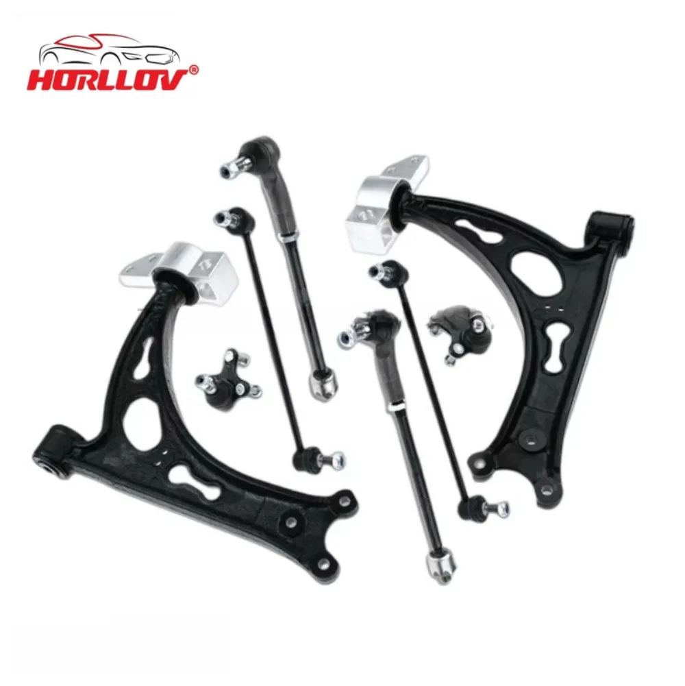 

10pcs Suspension Front Lower Control Arm Kit for audi A3 GOLF MK5 6 1K0407151AC 1K0407152AC