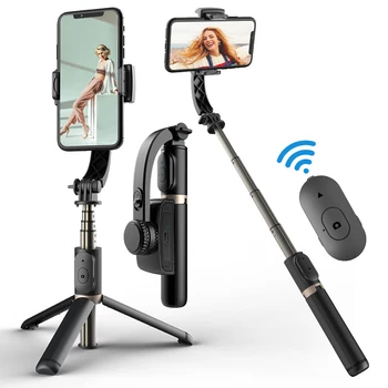 Q08 Handheld Gimbal Stabilizer Portable Selfie Stick with Bluetooth Remote for Samsung…