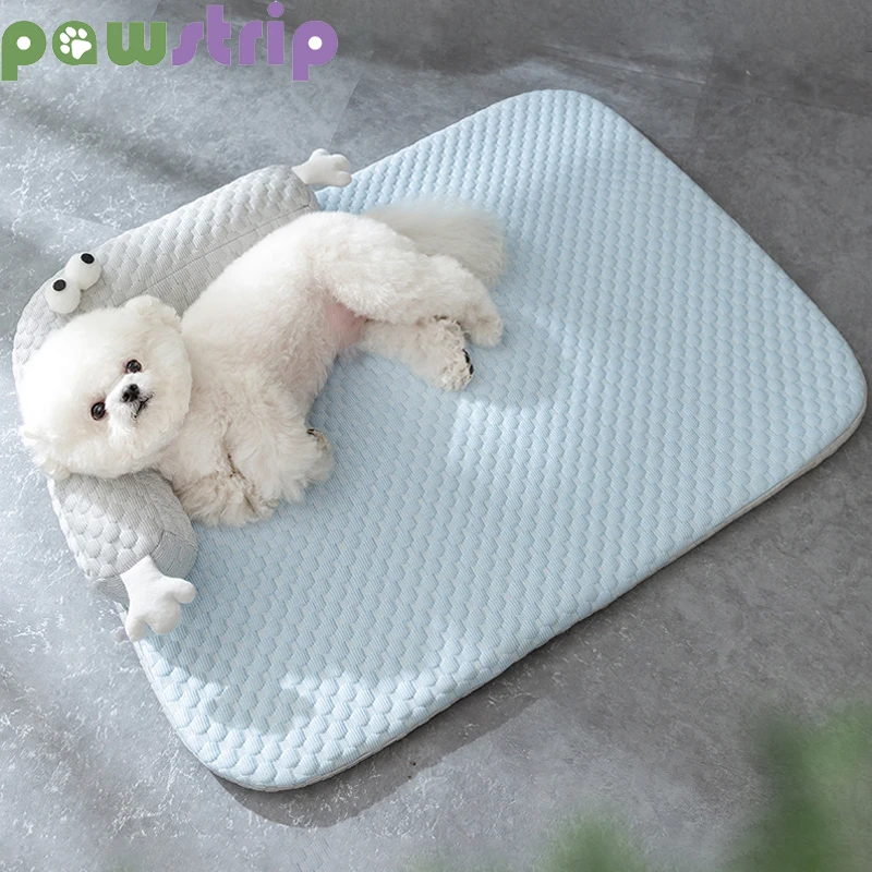 

Dog Bed Breathable Cooling Spring Summer Pet Sleeping Mat for Small Medium Dogs Cats Soft Non-slip Dog Kennel Pet Supplies