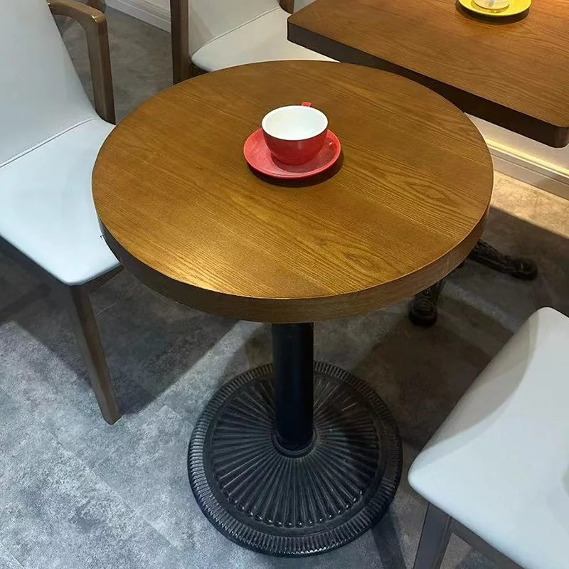 

Nordic simple backrest solid wood dining chairs, designer dining tables and chairs, coffee pub western restaurant, wabi sandy