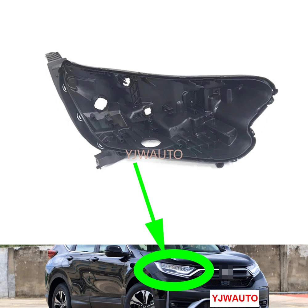 For Honda CRV 2021 2022 Headlamp House Car Headlight Base Rear Base Replacement Auto Led Front Lamp Holder Back Support