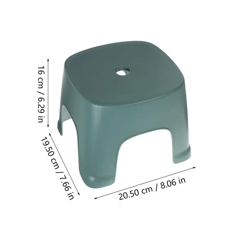 Low Stool Stepping Foot Toddler Steps Bathroom Footrest Toilet Kids Toddlers Footstool Stools Plastic Anti-Skid Toilet FootStool