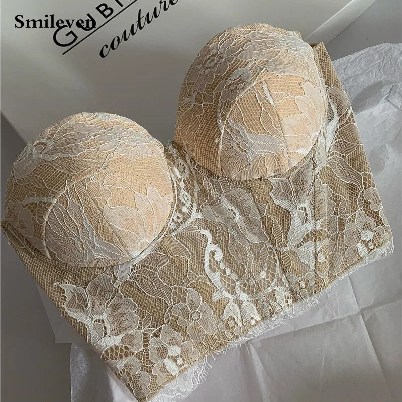 Smileven Lace Champagne Sweetheart Corset Shapewear For Formal Evening Dress Prom Dresses Elegant  Evening Party Gowns 2022