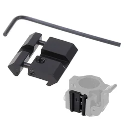 Scope Adapter Mount Base 11mm Dovetail To 20mm Weaver Picatinny Rail Mount Hunting Rifle Ring Converter Accessories