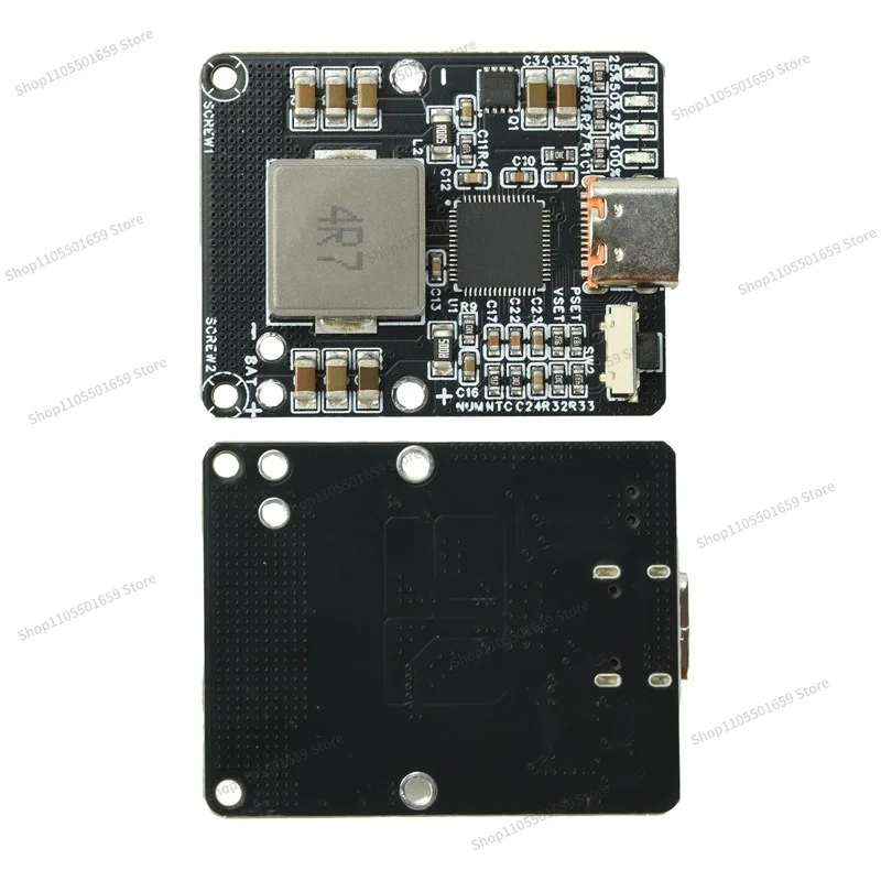 For IP2369 2-6S Bidirectional High-power Charging and Discharging Module, Supports PD 45W Step-up and Step-down