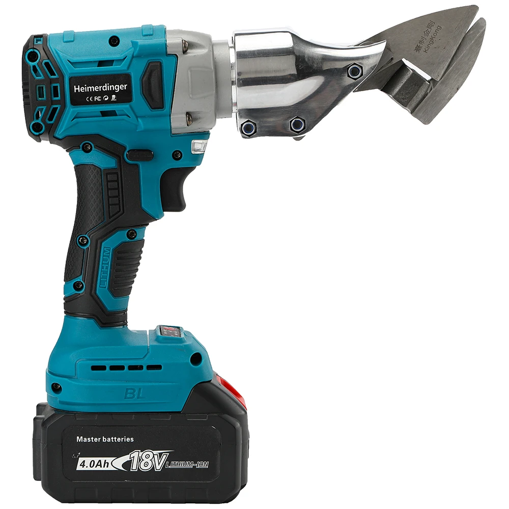 Imagem -02 - Brushless Cordless Electric Scissors para Makita Ferramentas de Corte de Metal Pesado com Velocidade Variável Bateria 18v