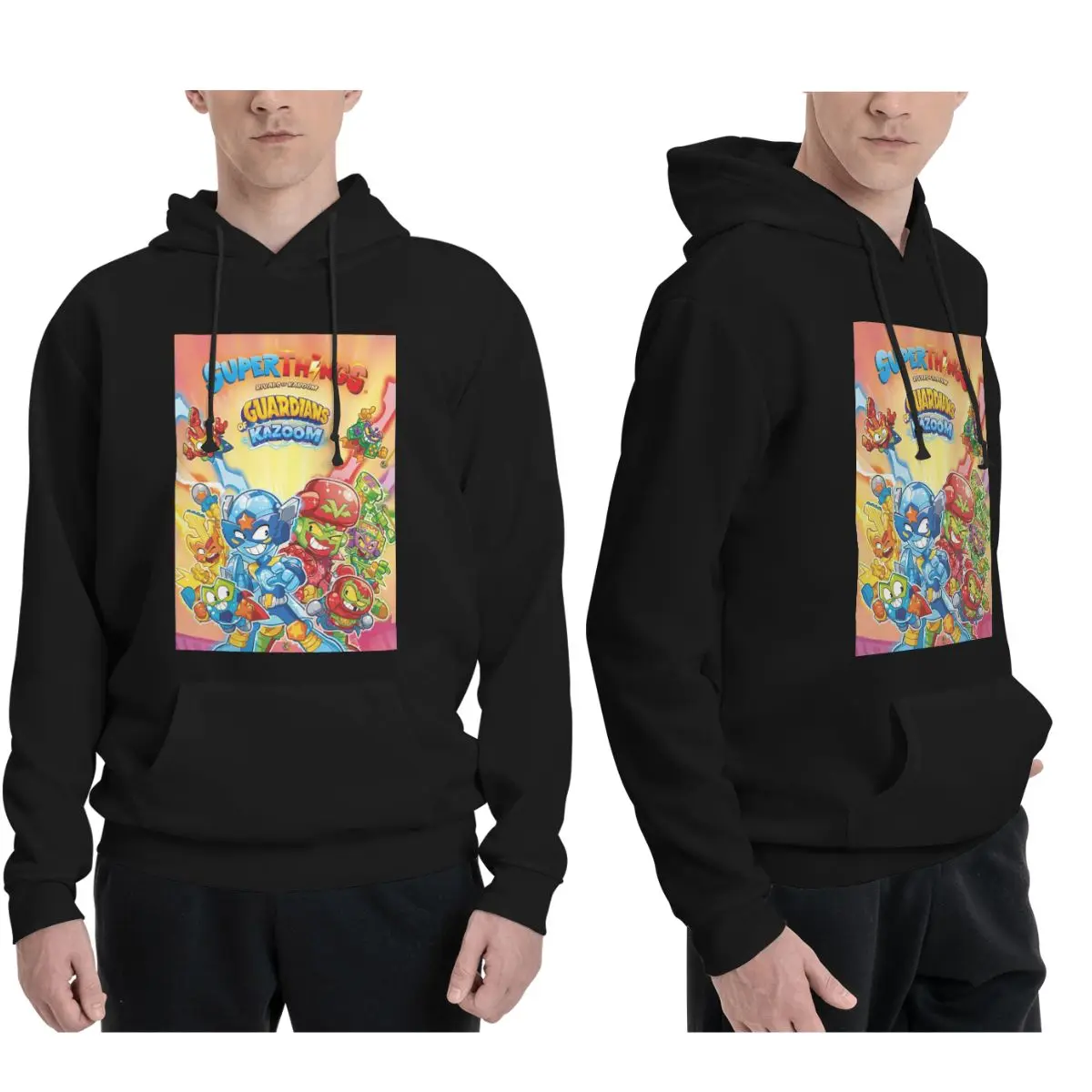 

Толстовки Super Zings SuperThings для мужчин и женщин, повседневные пуловеры, толстовки в стиле Харадзюку, одежда с длинными рукавами, осень-зима