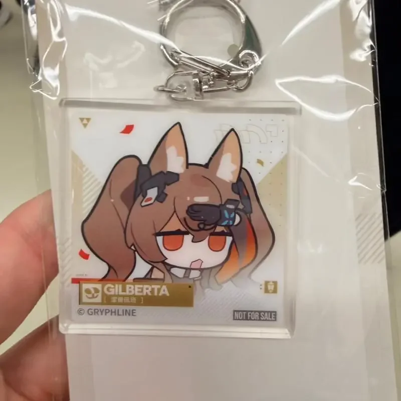 

Arknights: Endfield Perlica Angelina Cosplay Anime Cartoon Acrylic Key chain pendant Accessories ornament Halloween Gift