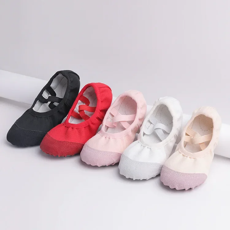 Dancing Cat Claw Men's White Dance Shoes Children's Women's Soft Bottom Girls Chinese Ballet Practice Adult Body Ethnicity