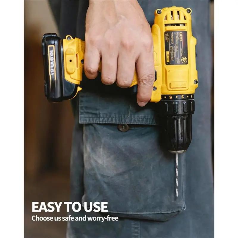 AS60-Spiral Saw Tip 1/8 بوصة لقمة الحوائط الجافة 50 قطعة أدوات القطع مع صندوق، نقطة توجيه للاستخدام مع منشار حلزوني