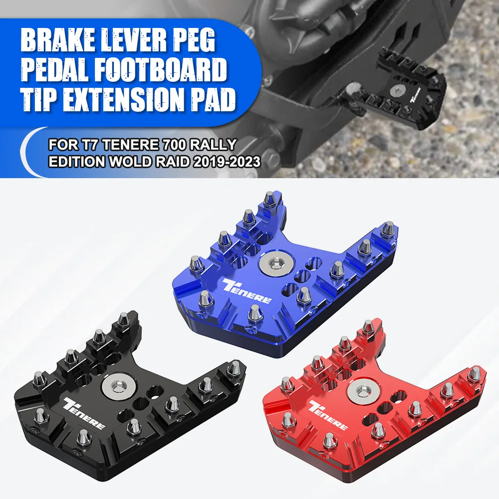 FOR Yamaha T7 TENERE 700 Rally EDITION WOLD RAID 2019-2023 Hold Brake Lever Extension Pedal Pedals Increase Extender Motorcycle