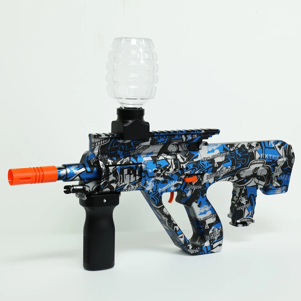 Gel Ball Blaster Set - Rechargeable Outdoor Combat Toy for Teens 14+, Perfect Gift for Boys & Girls (Gel Beads Not Included）