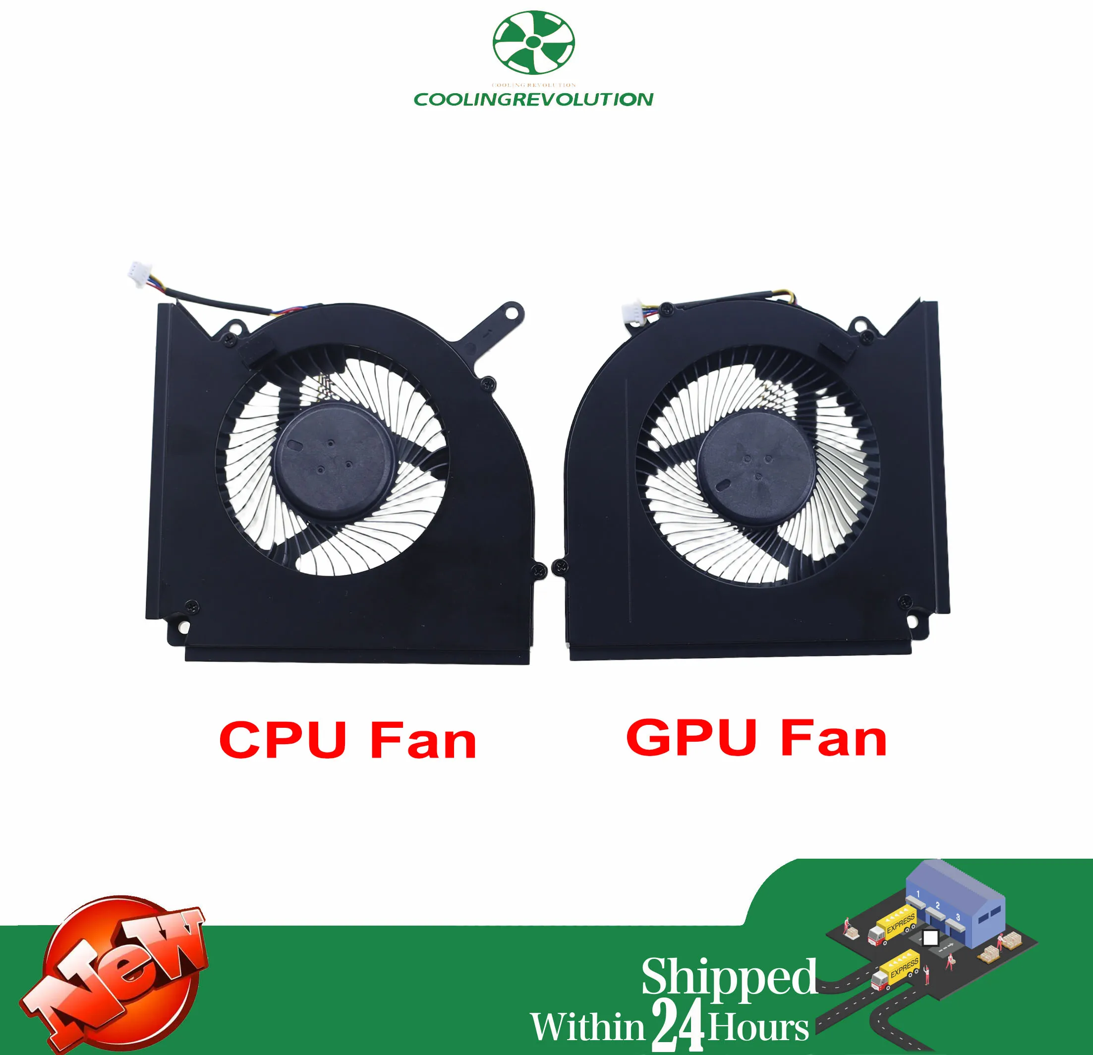 Laptop CPU GPU Cooling Fan for MSI Creator Pro X18 Titan 18 HX Ultra 2024 A14V PABD18010SH N518 N519