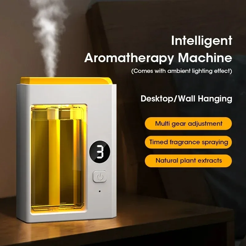 Máquina automática de fragancias, difusor de escritorio, atomizador de aromaterapia USB, humidificador doméstico, instrumento hidratante