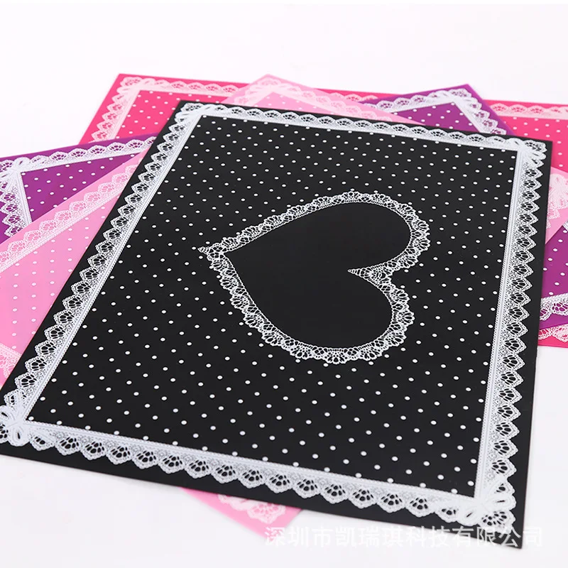 5 colori 30 * 40 cm cuscino in silicone supporto per le mani cuscino tavolo in pizzo lavabile pieghevole tappetino per unghie salone di arte pratica di manicure