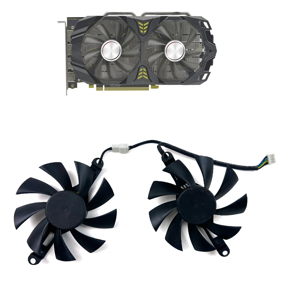 NEW Cooling Fan 82mm 4pin RX6600M GPU FAN For AMD AFOX Radeon RX 580 2048SP RX5500M video card fans