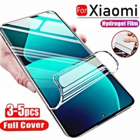 3-5Pcs Hydrogel Film For Xiaomi Redmi Note 12 11 10 9 8 Pro Plus 5G 11S 10S 9S 8T 7 Screen Protector For Redmi 10 10C 9 9A 9T 9C