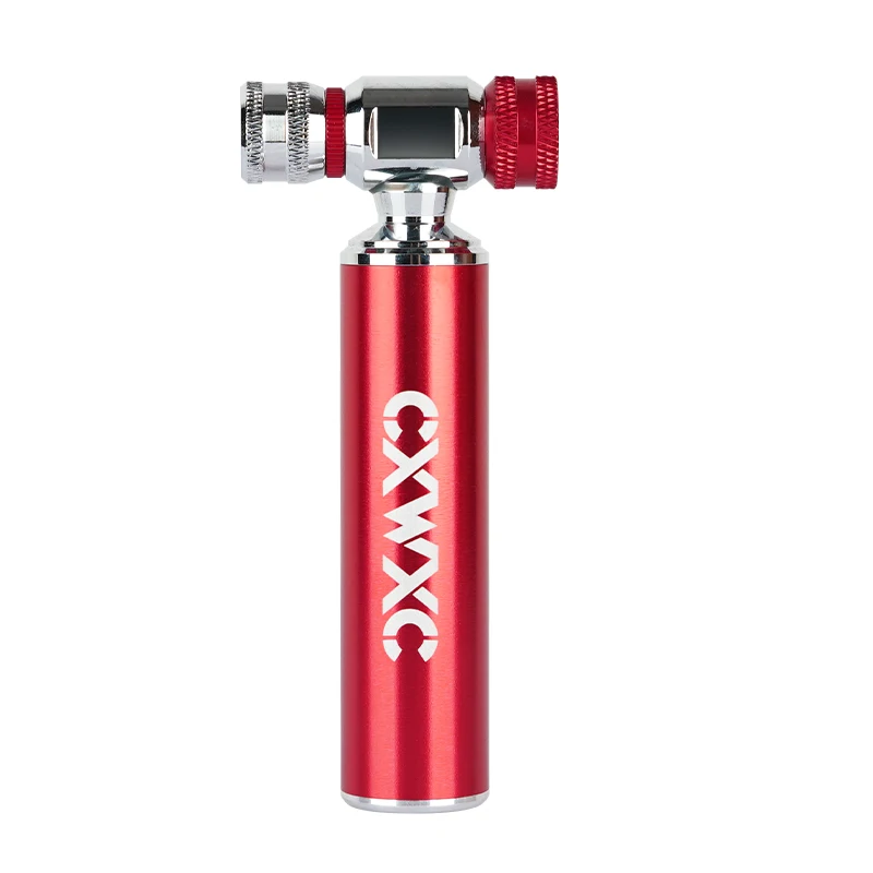 CXWXC Mini Fiets CO2-pomp MTB Racefiets Bandenpomp Draagbare AV/FV Universele Snelle Pomp Aluminium Legering CO2-pomp