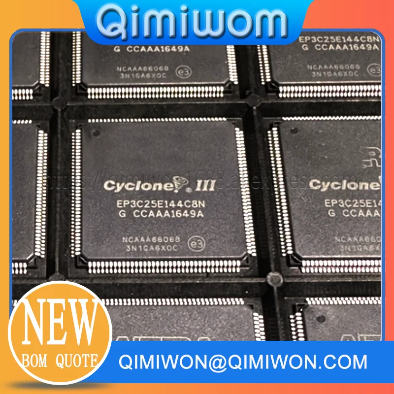 

1~10pcs/lot EP3C25E144C8N EP3C25E144 QFP144 100% Brand New Original