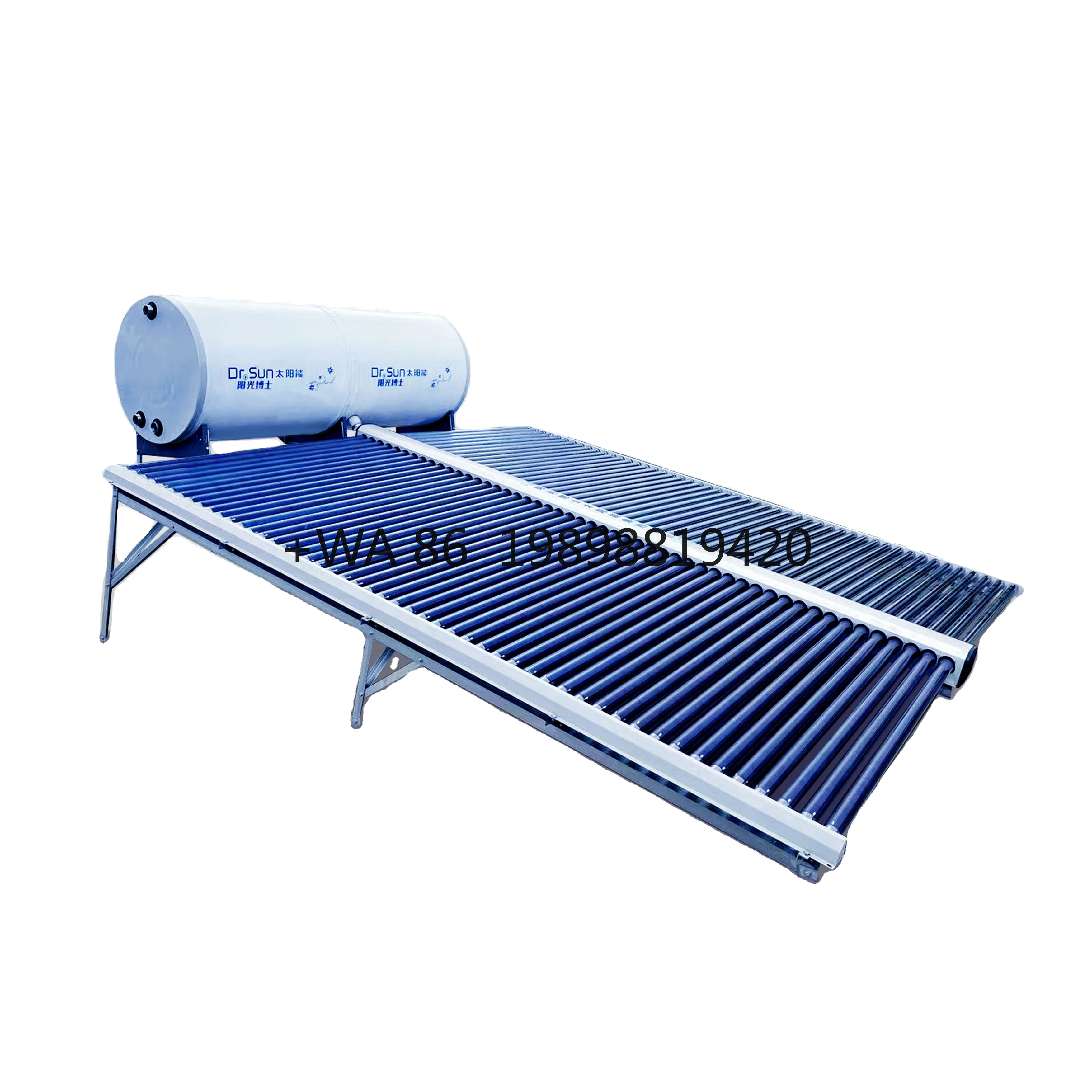 High-Efficiency 500L 1000L 2000L 3000L Vacuum Tube Solar Water Heater Heating Collector