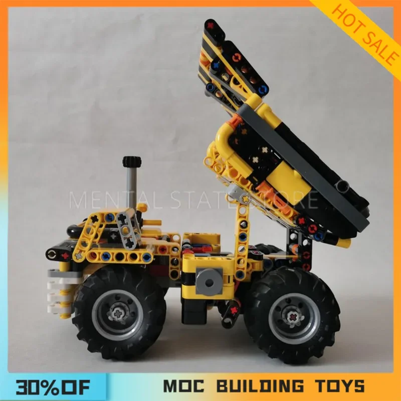 562PCS Personalizzato MOC Mining autocarro con cassone ribaltabile Building Blocks Tecnologia Mattoni Assemblaggio creativo fai da te Giocattoli educativi Regalo di festa