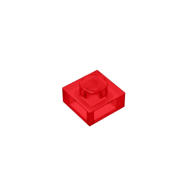 Gobricks GDS-501 Platte 1 x 1, kompatibel mit Lego 3024 30008 Teilen DIY-Bausteinen für Kinder