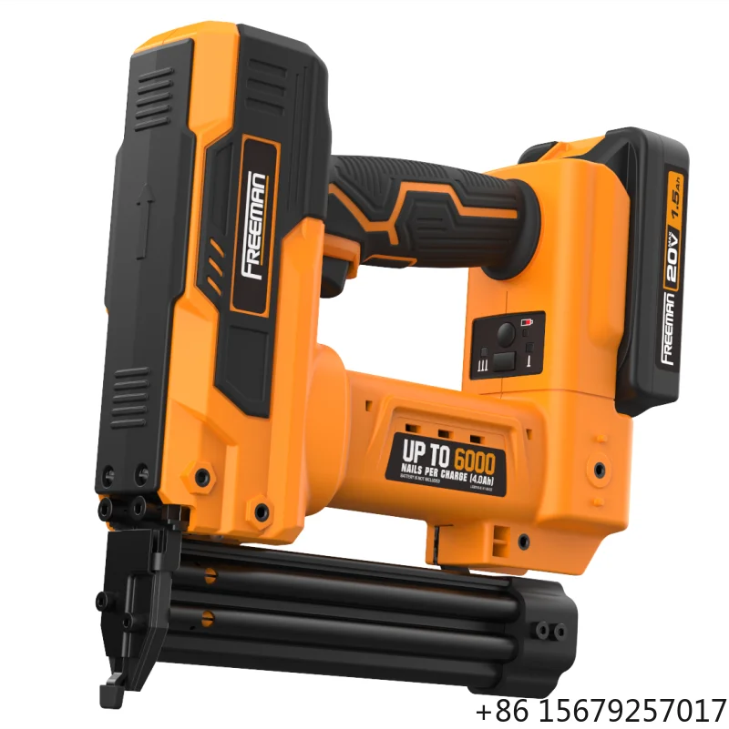 Freeman LDF329032 2 in 1 18 Gauge 32MM 20V Electric Battery Cordless Nail Gun F30 F32 Brad Nailer and 90 Series Stapler