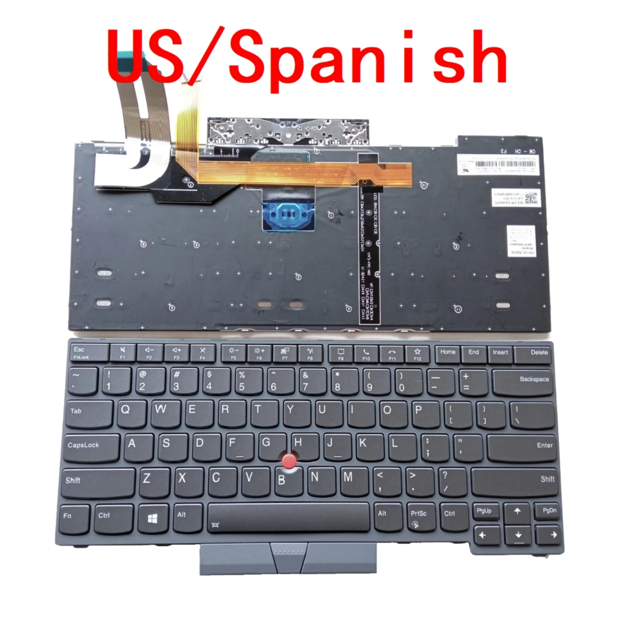 teclado retroiluminado para lenovo thinkpad t14 gen1 p14s gen2 substituicao do laptop nos espanhol novo 01