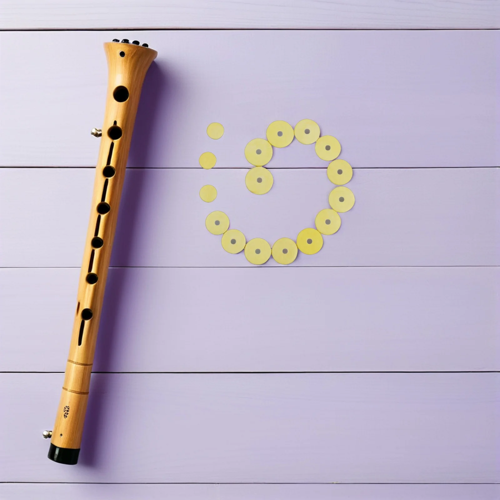 

flute pad flute repair part Woodwind Accessories open hole pad Flute Maintenance Tool