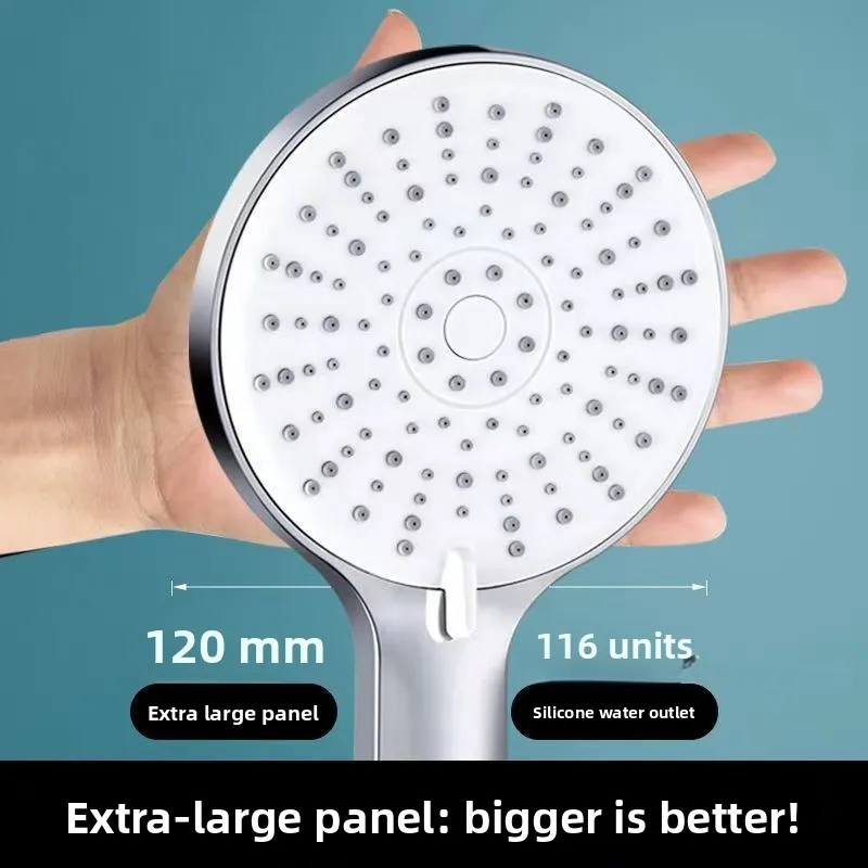 Shower Head Pressurized Large Panel Bath Bath Hotel Handheld Pressurized Bath Shower Rain Set