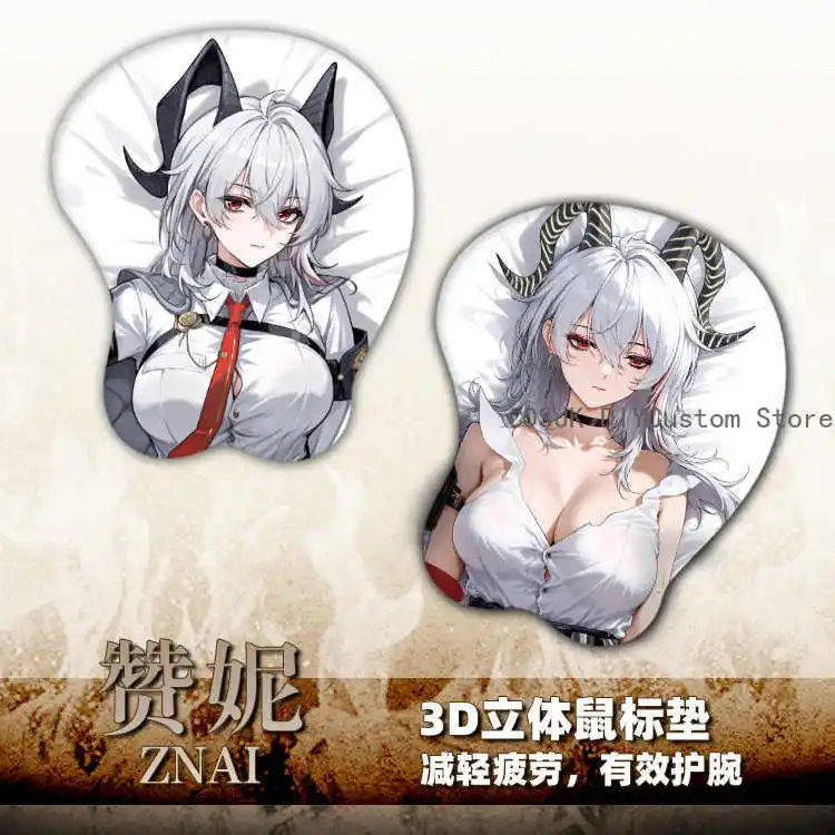 

Game Wuthering Waves Zani Silica Gel Mouse Pad Sexy Girl Wrist Rest Keyboard Anime Cosplay Desktop Playmat Birthday Gifts