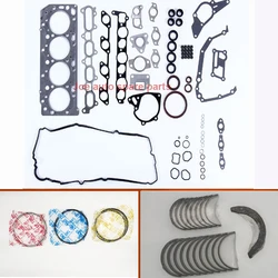 4D56HP 4D56U 16V Full gasket kit crankshaft connecting rod bearing piston ring for Mitsubishi L200 CR Triton Strada Pajero 2.5L