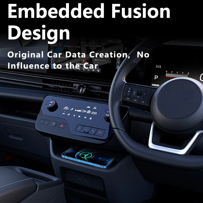 Voor Nissan Serena 6 draadloze autolader, compatibel met 2023-model