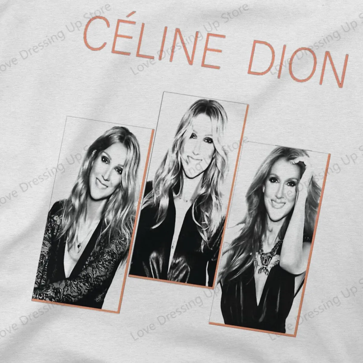 Celine dion metal funny Large printed cotton men's Tshirt Short Sleeve Tshirts Titanic Movie Hipster Tops