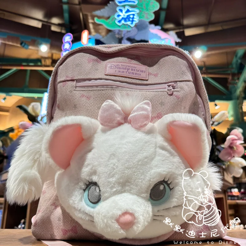 Mary Cat Lucifer Miaomiao Cat Claw Dubbele schoudertas Schoolrugzak Verjaardagscadeau Knuffels Gevulde dieren Zacht speelgoedrugzak