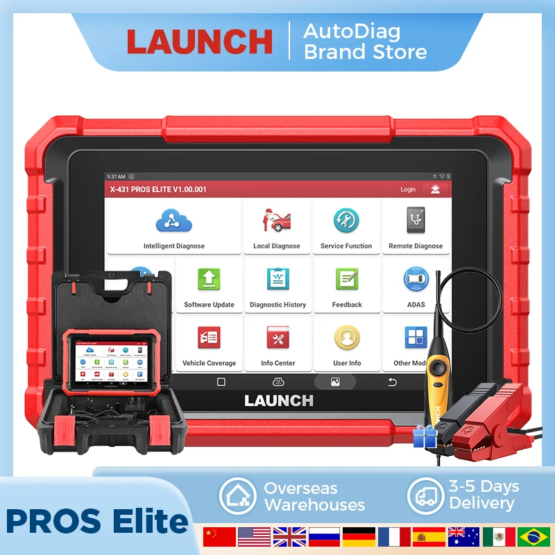 LAUNCH X-431 PROS Elite Car Diagnostic Tools Professional OBD 2 Diagnostic Tool Auto Automotive Tool Auto Scanner