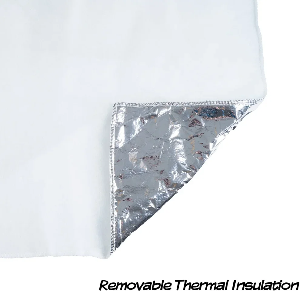 Letto per animali domestici autoriscaldante Copertura Sherpa lavabile Isolamento termico Comodo cuscinetto per cassa Scaldino per cuccia per cani portatile per cani e gatti