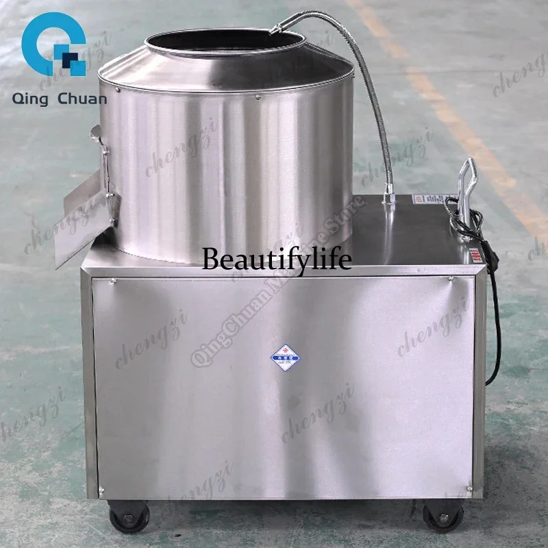 Potato Peeling Machine Commercial Canteen Restaurant School Fully Automatic Cleaning and Peeling Machine By Sea