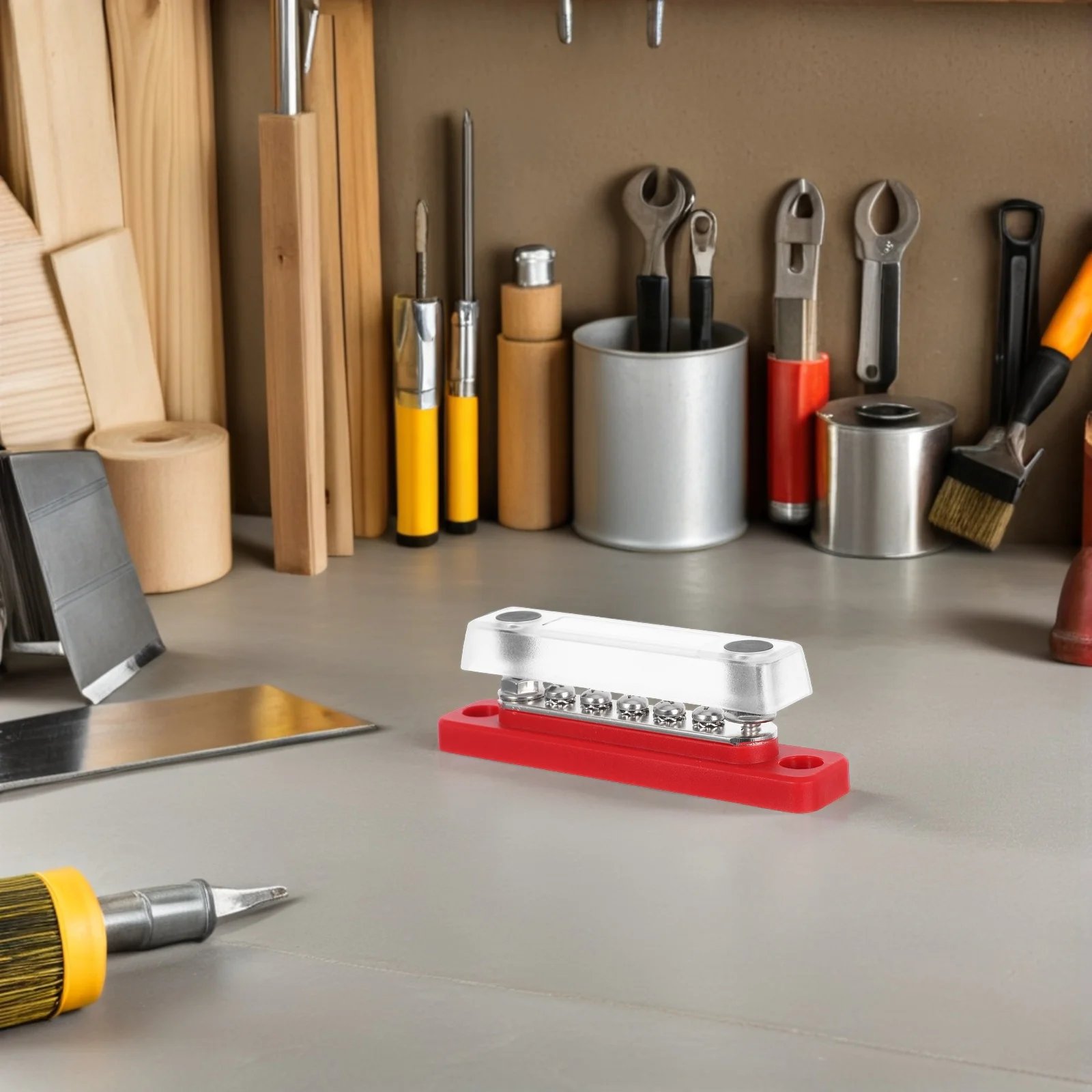 

5-Way Electrical Terminal Block Rv Busbar High Current Capacity for Boat Marine Solar Power Distribution Terminal Block