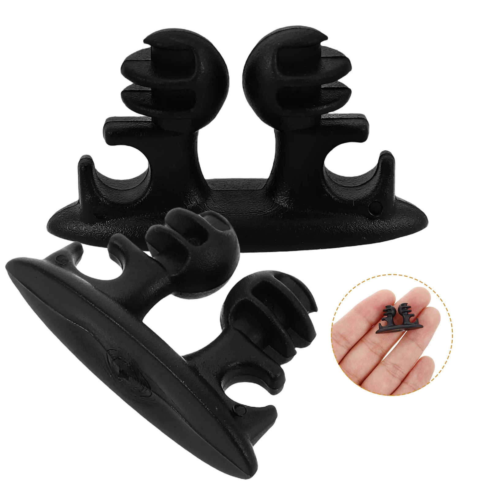 

8Pcs Cable Organizer Automotive Cord Holder Adhesive Clips for Car Desk Nightstand Charging Cord Wire Management