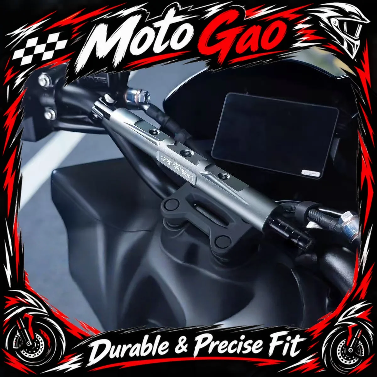 【Precise Fit】FOR ZONTES 150X upgrade kit: handlebars, crossbar extension bar, steering switch, button, ball joint bracket