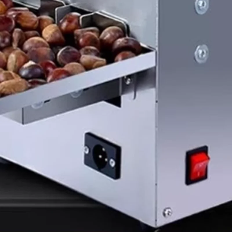 Nuevo abrecastañas eléctrico de bajo precio para el hogar, máquina pequeña para cortar castañas