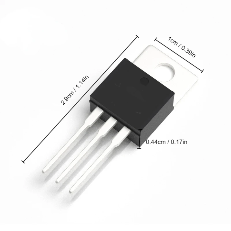 5/10pcs High-Performance Power MOSFET Transistor IRF530N IRF540N 630N 640 730 740 830 840 9Z24N Field-Effect Transistors T0220