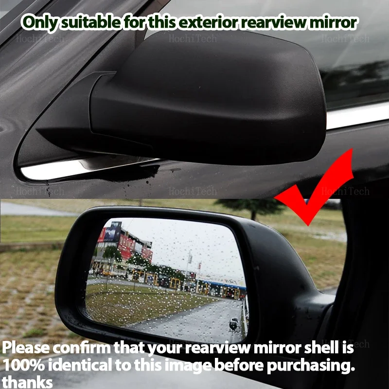 Side Heated Electric Wide Angle Wing Mirror Glass For Jeep Grand Cherokee 2005-2010 5142875AA, CH1324102 5142874AA, CH1325102