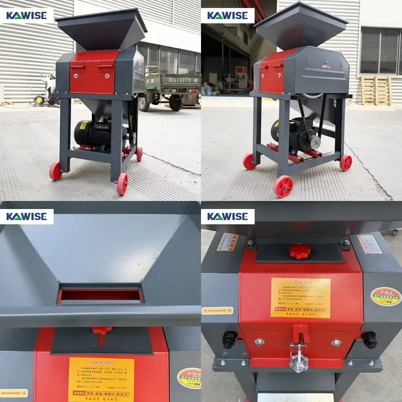 Corn and Barley Grain Cracking Machine for Cattle and Sheep Feed Preparation Before Mixing Feeding and Farm Use