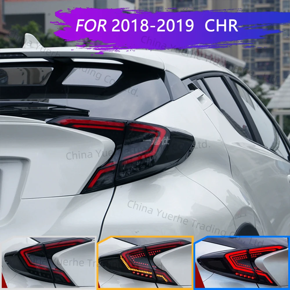 

Автомобильный задний фонарь, модифицированный светодиодный задний фонарь, ходовые огни, стоп-сигналы, указатель поворота для Toyota C-HR CHR IZOA 2018-2020